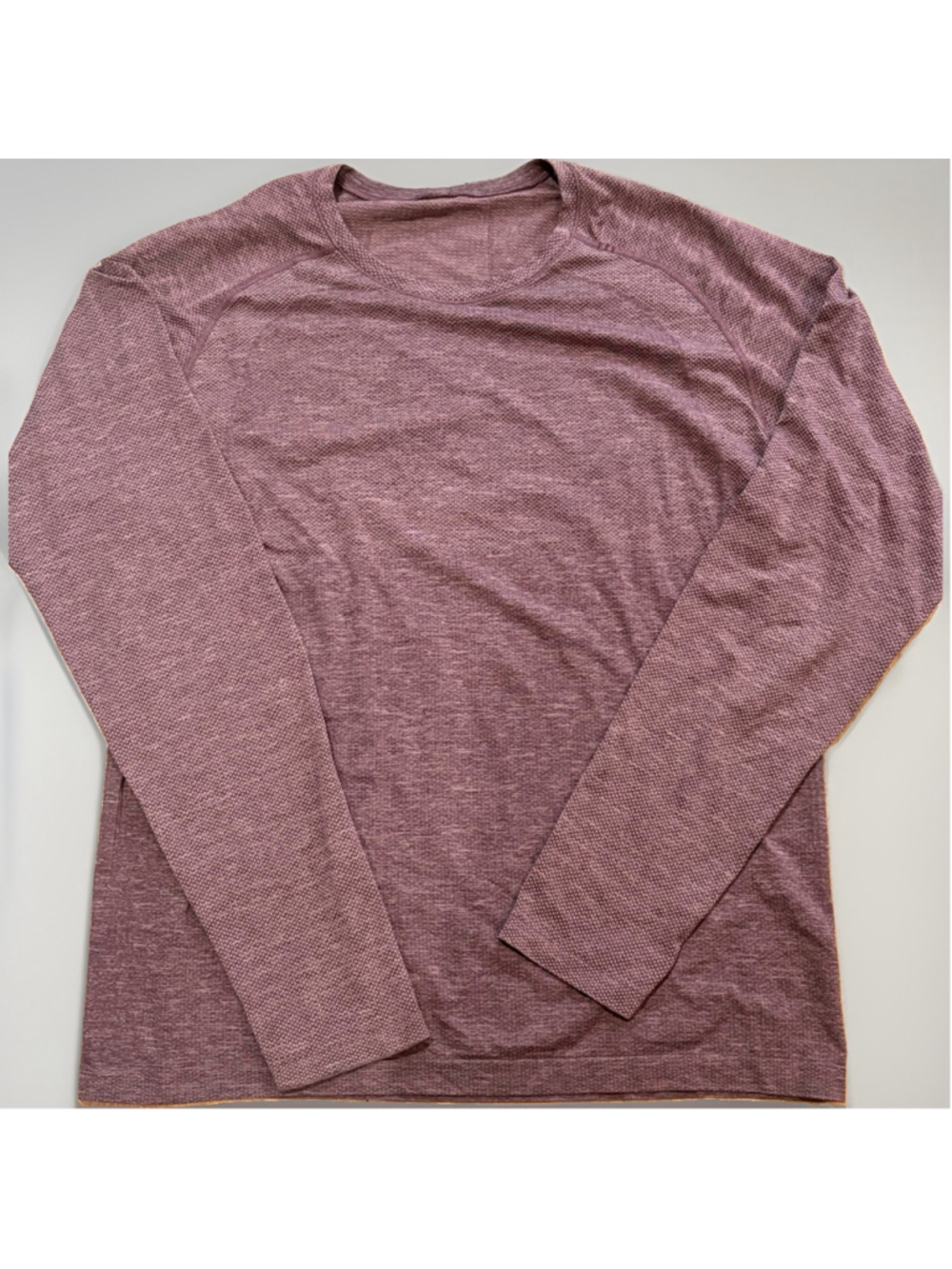 Lululemon Shirt Mens Large Brick Metal Vent Tech Long Sleeve Lightweight Workout